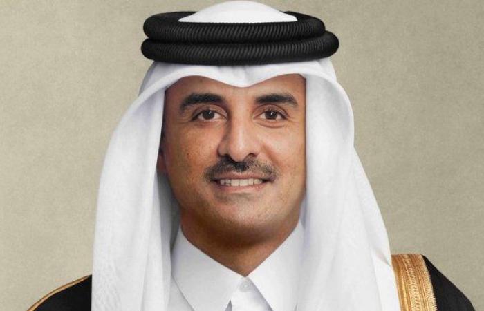 أمير قطر يهنئ رئيس غويانا التعاونية بأدائه اليمين الدستورية لولاية جديدة
