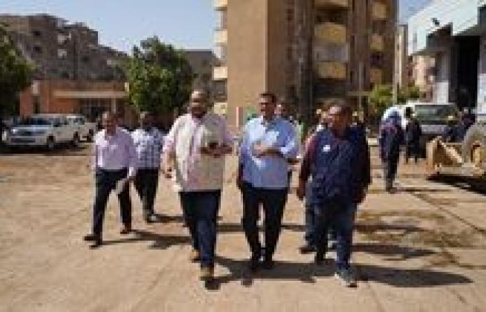 رئيس مياه سوهاج يتفقد محطات مياه الشرب والصرف الصحى والورشة المركزية لصيانة السيارات