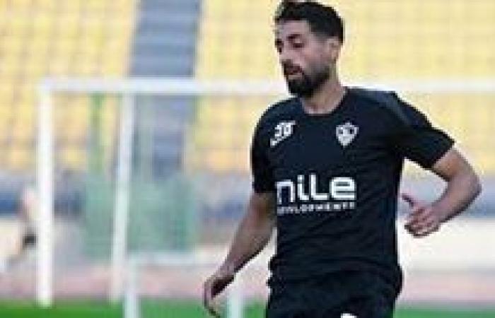 بعد تعافيه من الإصابة.. الفلسطيني عدي الدباغ يشارك في التدريبات الجماعية لفريق الزمالك