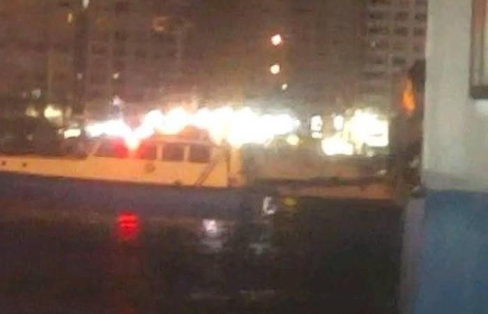 إعادة حركة الركاب.. انتشال جثة شخص ألقى بنفسه في معدية بور فؤاد