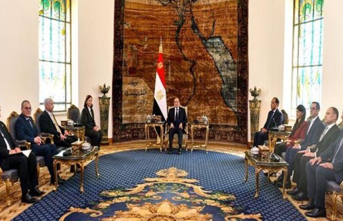 استقبال رئيسة الحكومة التونسية الأبرز.. نشاط الرئيس السيسي اليوم (فيديو وصور)
