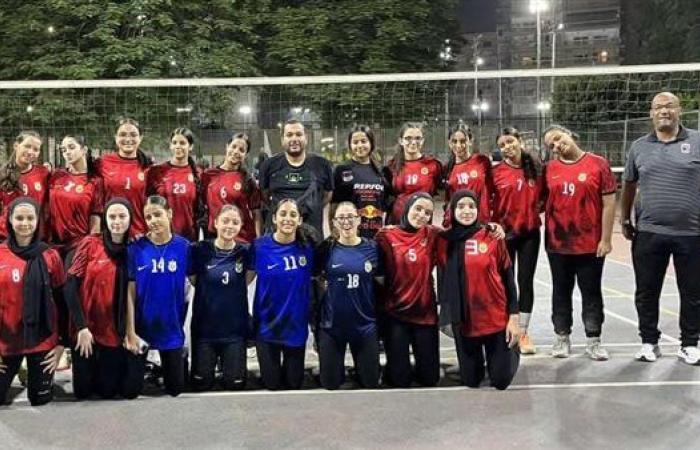 ناشئات صيد القطامية تهزمن نادى الشرطة فى بطولة منطقة القاهرة لكرة الطائرة