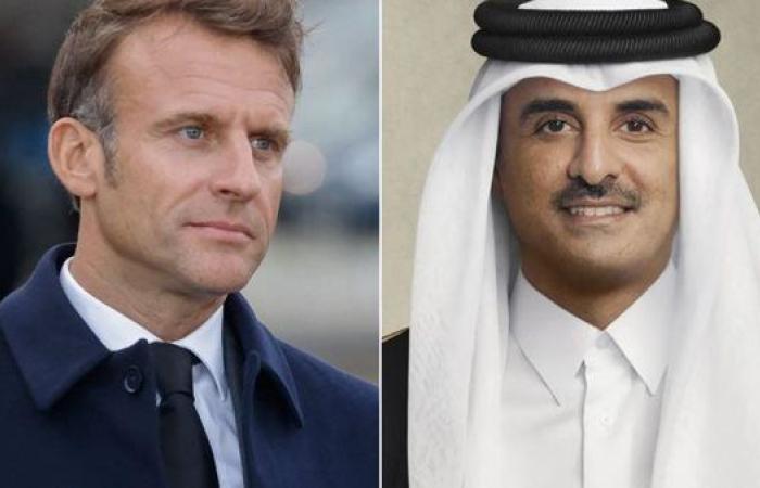 رئيس فرنسا يؤكد لأمير قطر رفضه القاطع لأي اعتداء يهدد أمن وسلامة بلاده