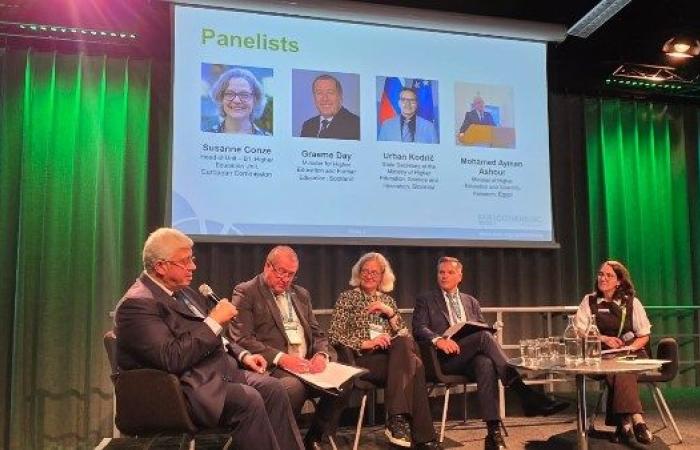 مصر تشارك للمرة الأولى بورشة تدويل التعليم العالي في مؤتمر EAIE 2025 بالسويد
