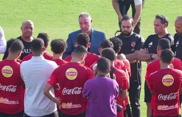 حافظوا على تاريخ ناديكم.. رسالة عاصفة من الخطيب للاعبي الأهلي قبل استئناف مباريات الدوري