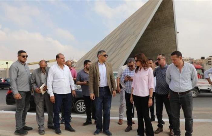 محافظ الجيزة يتفقد أعمال تطوير المنطقة المحيطة بالمتحف المصري الكبير