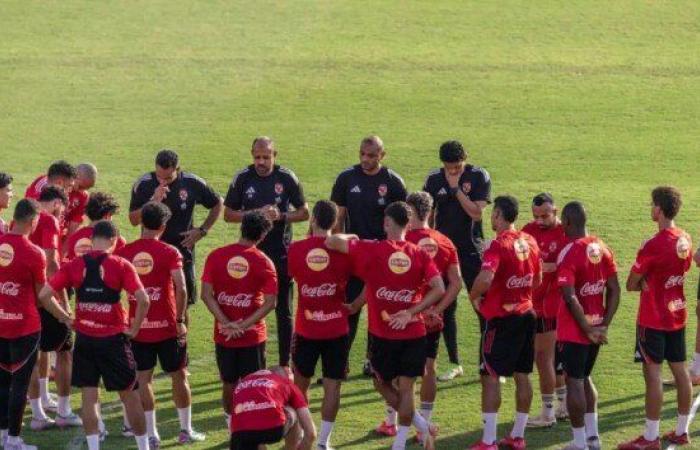 بمشاركة اللاعبين الدوليين.. الأهلي يواصل تدريباته استعدادًا لمباراة إنبي في الدوري