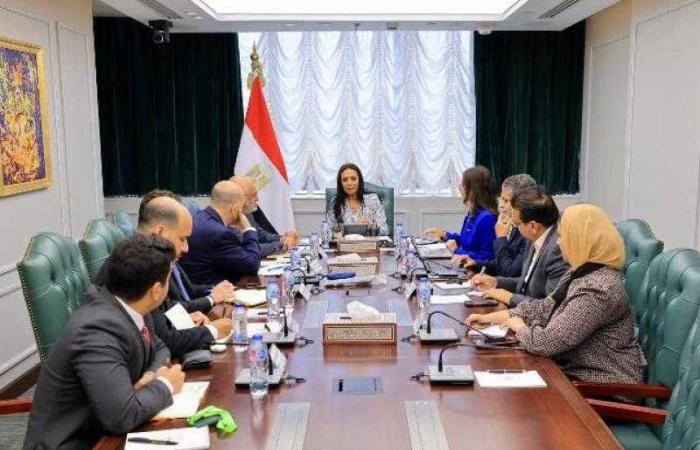 وزيرة التضامن تلتقي المدير التنفيذي لمصر بمجموعة البنك الدولي