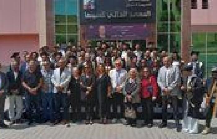 رئيس أكاديمية الفنون تشهد تحكيم مشروعات طلاب المعهد العالي للسينما