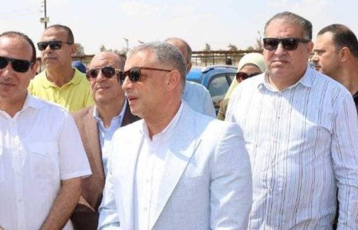 محافظ الإسماعيلية يتفقد مزرعة للإنتاج الحيواني بالقصاصين
