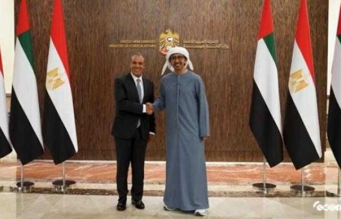 وزير الخارجية يلتقي الشيخ عبد الله بن زايد بأبو ظبي