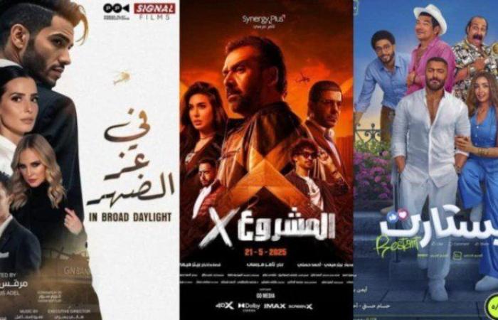 موسم سينمائي ساخن يسبق شتاء 2025 في مصر بين الكوميديا والجرائم الواقعية