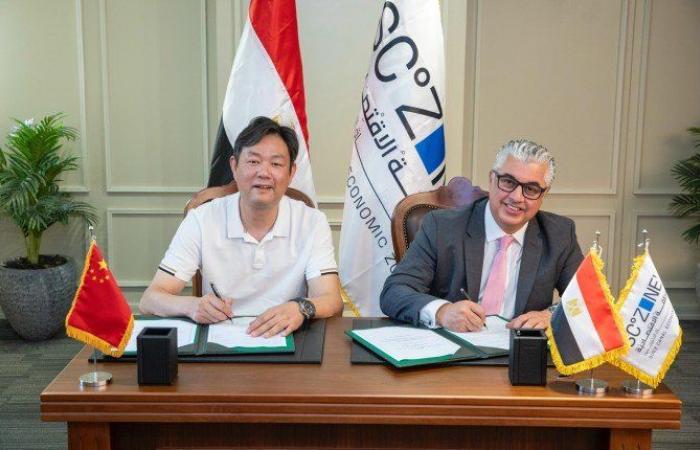 مصر توقع عقد مشروع صيني بالقنطرة باستثمارات 10 ملايين دولار