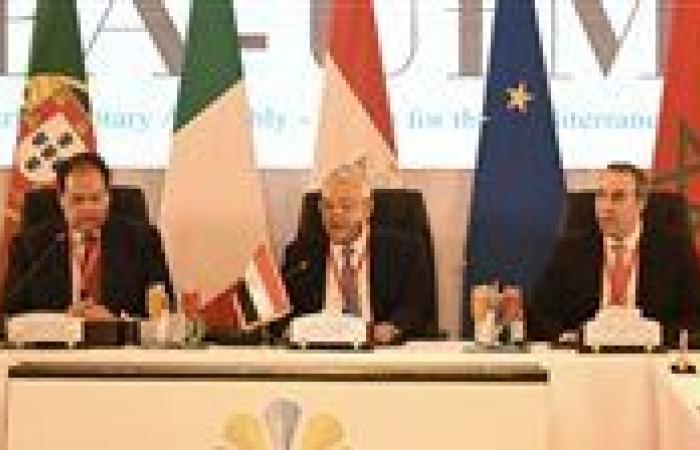 رئيس مجلس النواب يفتتح الاجتماع الأول للمكتب والمكتب المُوسع للجمعية البرلمانية للاتحاد من أجل المتوسط