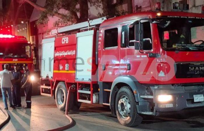 إخماد حريق داخل شقة سكنية فى فيصل دون إصابات