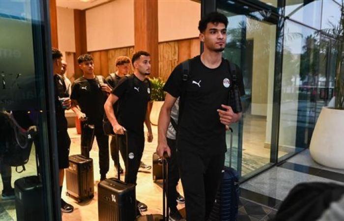 بعثة منتخب مصر تحت 20 سنة تغادر إلى تشيلي لخوض منافسات كأس العالم