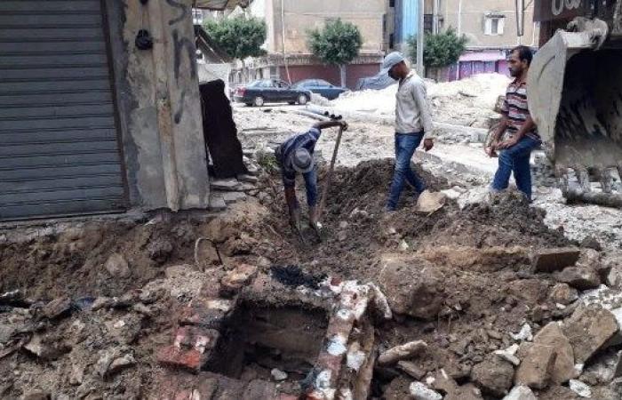 118 عقار ..أعمال التطوير تخدم مساكن الحزب لتحسين المظهر العام والخدمات الأساسية ببورفؤاد
