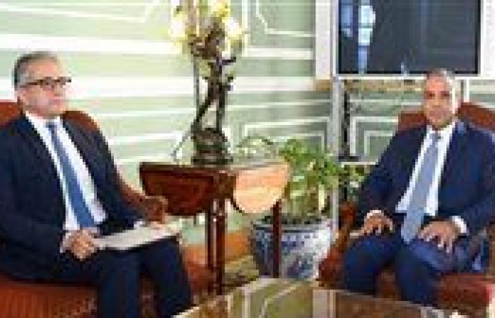 وزير الخارجية يستقبل المرشح المصري لمنصب مدير عام اليونسكو