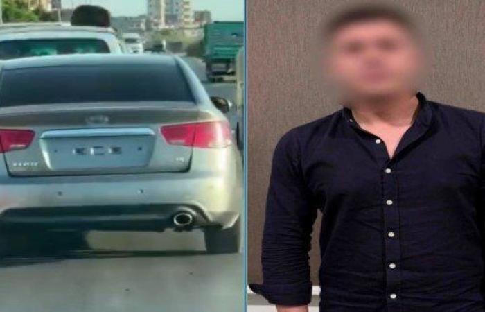 ادعى أنه ضابط.. القبض على شخص قاد سيارة بدون لوحات بالبحيرة