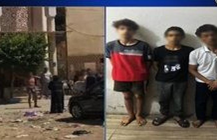 ضبط 3 أشخاص للقيام بأعمال البلطجه والتلويح بالاسلحه البيضاء في دمياط