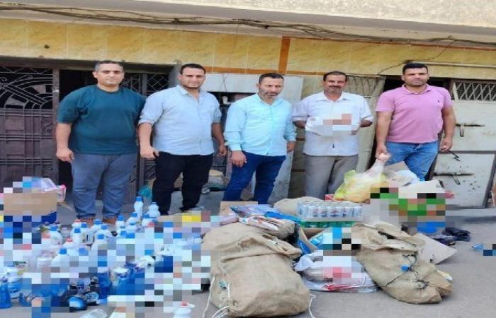 ضبط كميات من المنتجات والسلع الغذائية منتهية الصلاحية في حملة للرقابة التموينية بالبحيرة