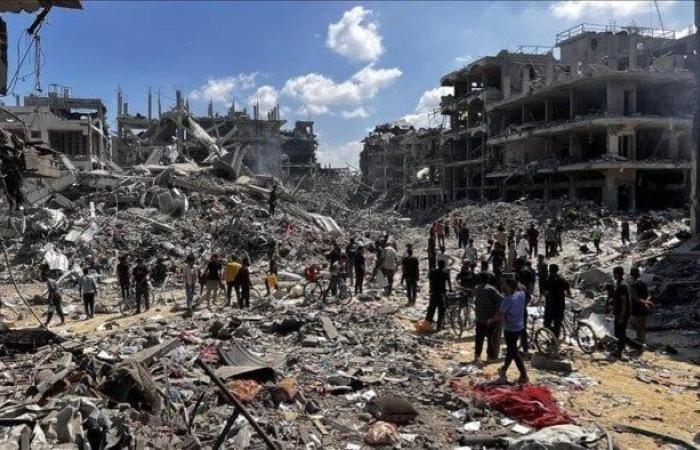 استشهاد 10 فلسطينيين وإصابة آخرين فى قصف إسرائيلى على مناطق بغزة