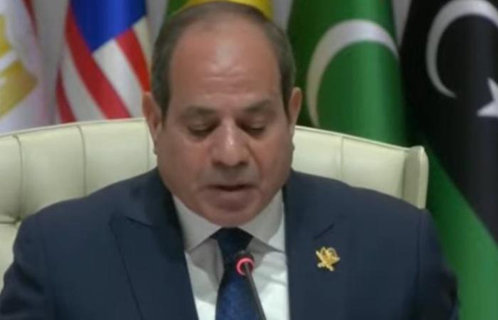 الرئيس السيسى: الممارسات الإسرائيلية تجاوزت أي منطق وتخطت كافة الخطوط الحمراء