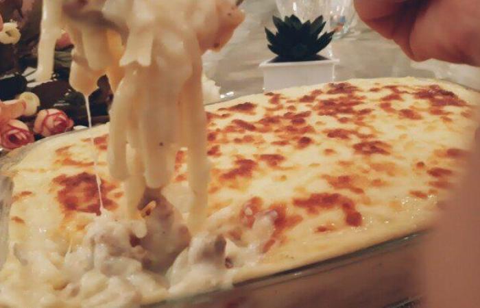 طريقة تحضير صينية المكرونة النجرسكو بالفراخ.. بخطوات سهلة