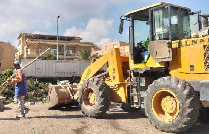 جهاز مدينة الشيخ زايد يواصل تكثيف أعمال النظافة اليومية والاستجابة الفورية لشكاوى المواطنين
