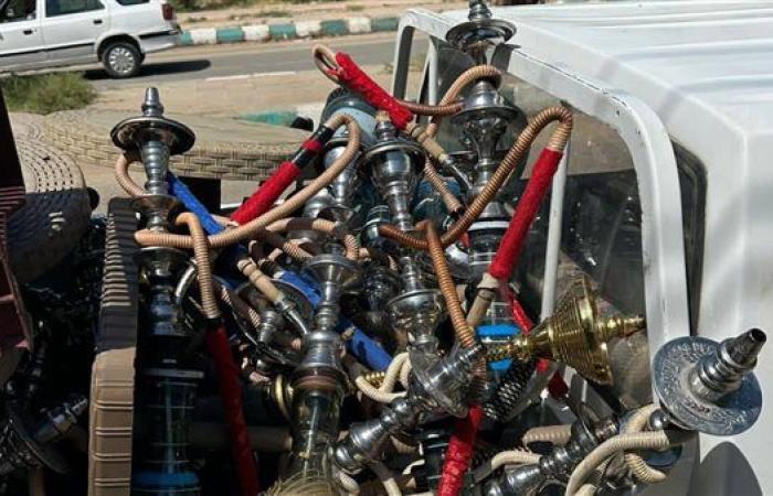 محافظ الوادي الجديد يحظر الشيشة بأكشاك الخارجة ويهدد بفسخ التعاقد