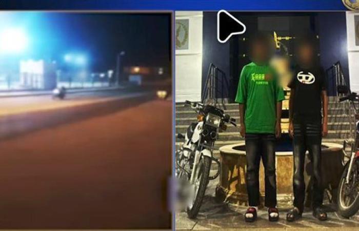 الداخلية تكشف ملابسات فيديو السير برعونة وتسابق بين سائقي دراجتين بالفيوم