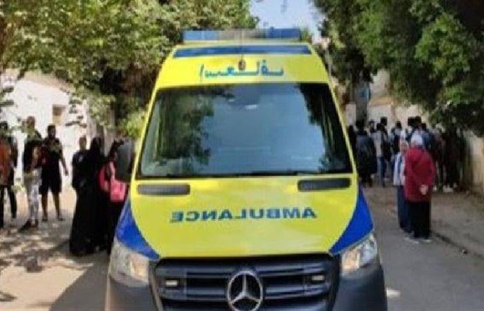 مصرع وإصابة 4 أشخاص في حادث تصادم تروسيكل وسيارة نقل بالفيوم