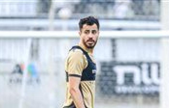 الونش يشارك في تدريبات الزمالك الجماعية استعدادًا لمواجهة البنك الأهلي في الدوري