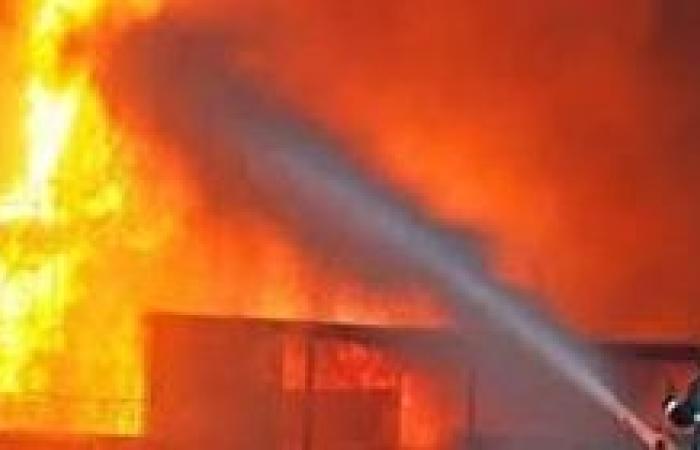 مصرع ربة منزل ونجلتها فى حريق شقة بسندنهور