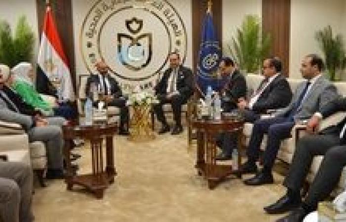 رئيس هيئة الرعاية الصحية يبحث مع الرئيس التنفيذي والمؤسس لشركة حلول الصحة المتقدمةً (AHS) آفاق التعاون المشترك