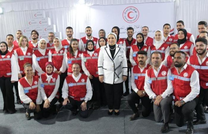 قومى المرأة يتوجه بالتقدير للسيدة انتصار السيسي لتوليها الرئاسة الشرفية للهلال الأحمر