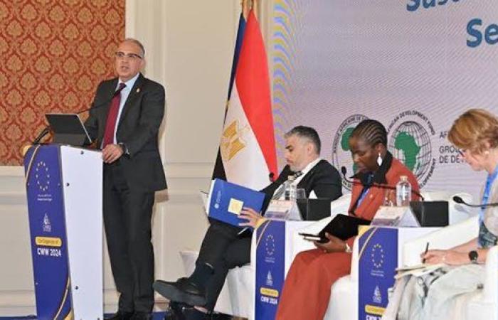 وزير الري يفتتح مؤتمر "الترابط بين المياه والغذاء والطاقة والنظم البيئية WEFE NEXUS"