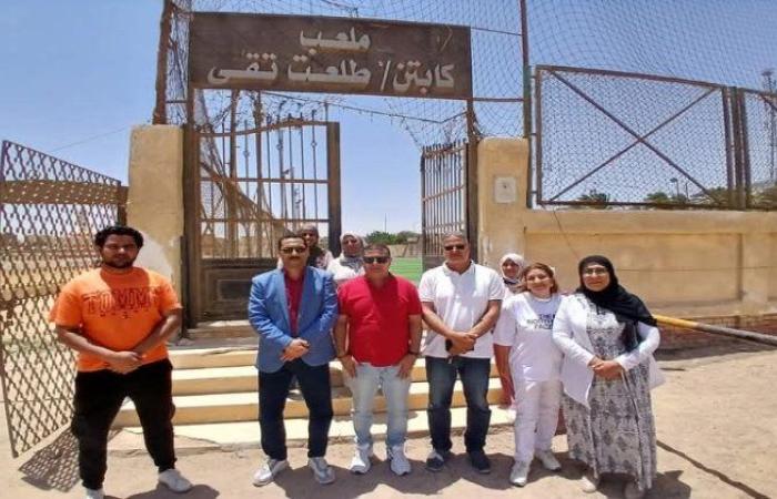 مدير شباب البحر الأحمر: رفع كفاءة مركز شباب رأس غارب بملاعب وصالة أنشطة ومبنى إدارى