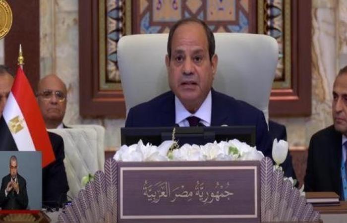 السيسي في القمة العربية: عودة الملاحة بباب ...