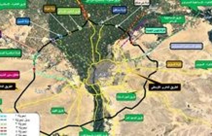 تحويلات مرورية بالطريق الدائرى الأقليمى لتنفيذ أعمال رفع الكفاءة والصيانة بالطريق