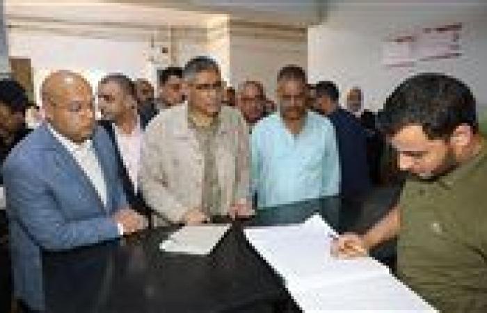 محافظ الجيزة يتفقد مستشفى مبارك المركزي بمركز منشاة القناطر لمتابعة انتظام العمل