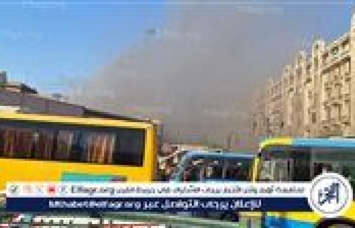 عاجل- الصحة: إصابة 14 مواطنًا فى حريق سنترال رمسيس ونقلهم للمستشفى القبطى