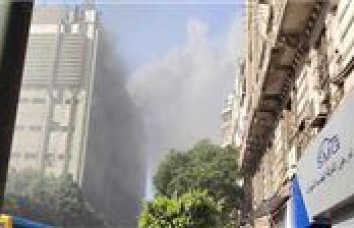 عاجل.. المعاينة: حريق مبنى سنترال رمسيس التهم مكاتب إدارية في الطابق السابع