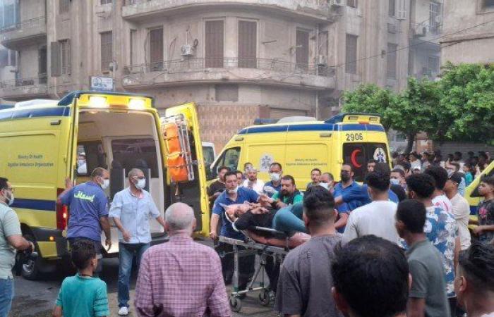 الحماية المدنية تنقذ موظفين عالقين داخل مبنى سنترال رمسيس