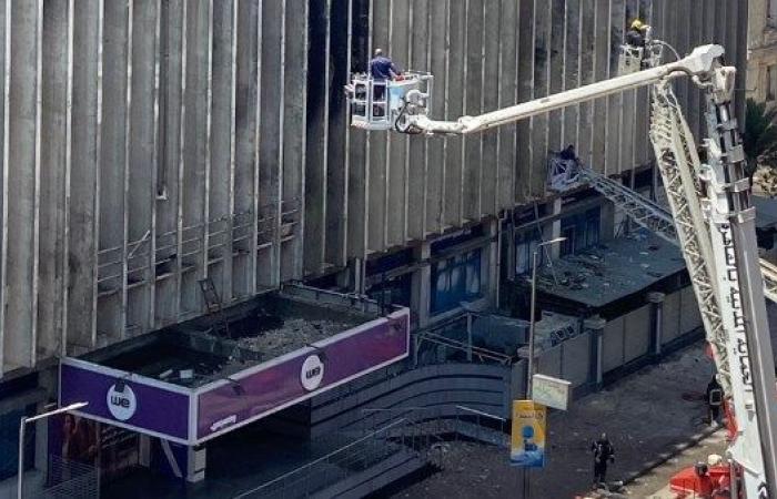 حريق سنترال رمسيس.. المصرية للاتصالات: لم نتنصل من الكارثة.. والمبنى ليس مركز بيانات مصر