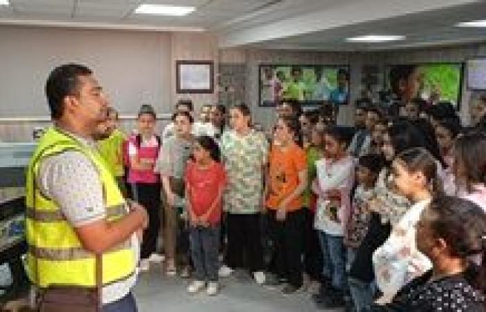 مياه الشرب بسوهاج تنظم معسكر صيفى لطلاب المدارس لتوعيتهم بكيفية الحفاظ على مياه الشرب