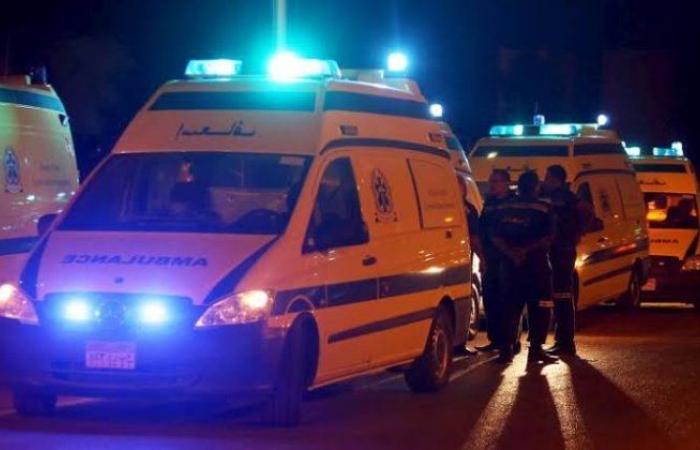 بالأسماء.. 6مُصابين في حادث تصادم بين ميكروباص وتروسيكل بالبحيرة