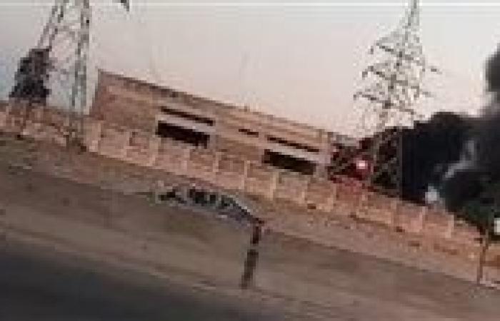 حريق يلتهم مبنى تابعًا لشركة كهرباء العاشر من رمضان.. وفرق الإطفاء تواصل جهود السيطرة
