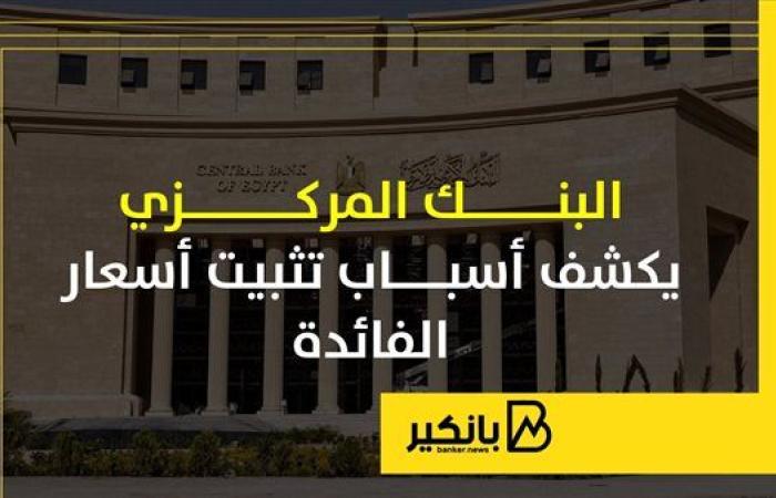 البنك المركزي يكشف أسباب تثبيت أسعار الفائدة | إنفوجراف