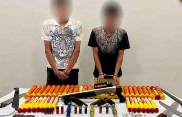 تفاصيل ضبط عنصرين بحوزتهما أسلحة نارية ومخدرات في فيصل – السويس